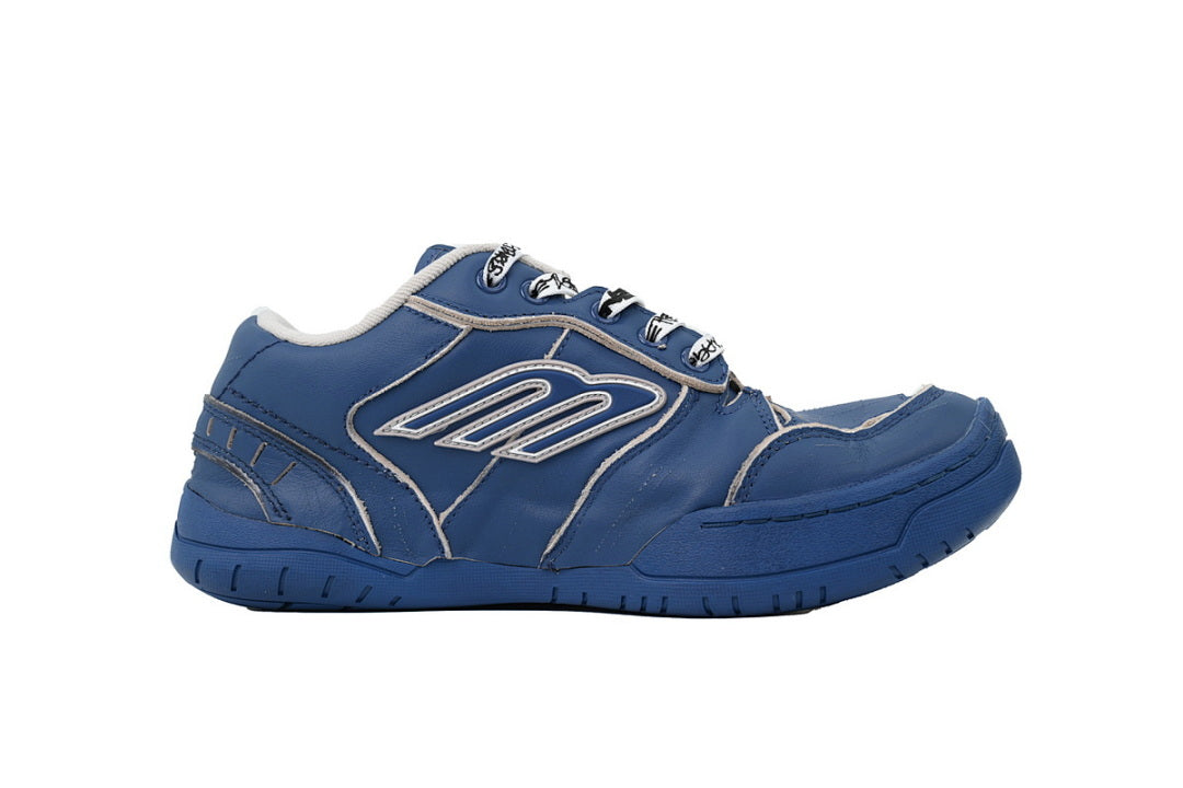Balenciaga Hamptons Sneaker Blue Worn Effect Skate Shoes