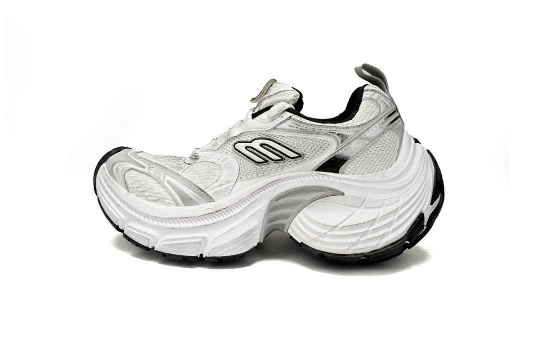 Balenciaga 10XL White Grey Chunky Sneakers