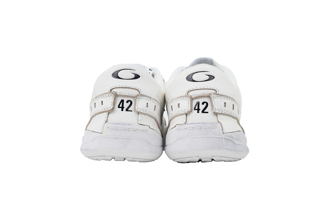 Balenciaga Hamptons Sneaker White Worn Effect Skate Shoes