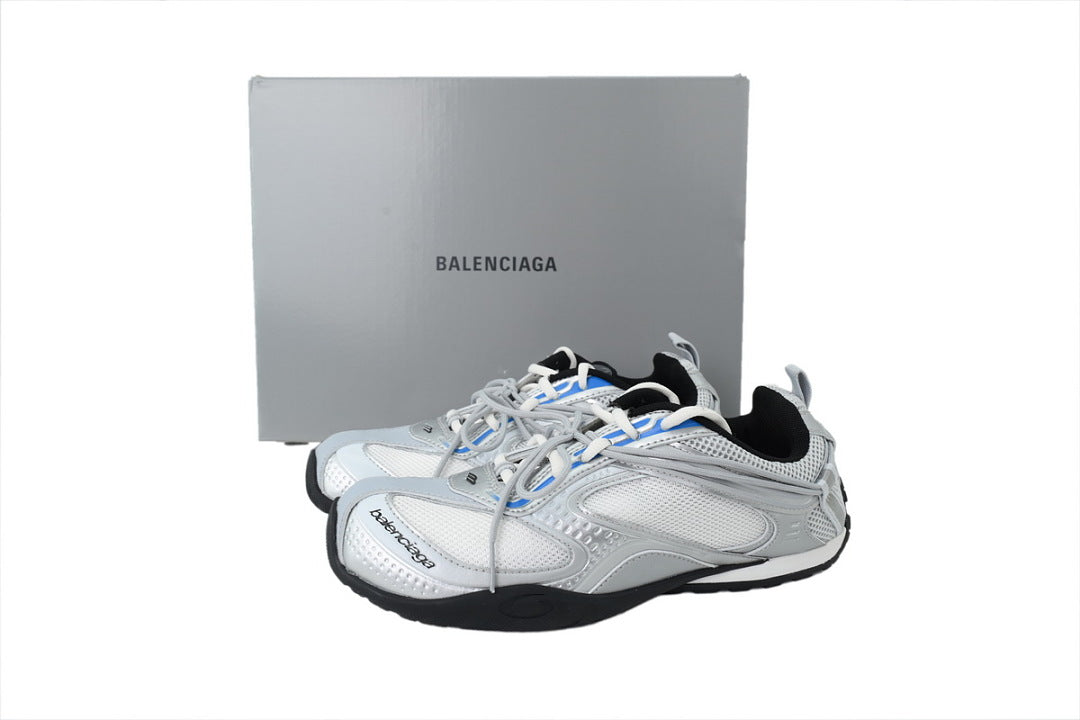 Balenciaga Radar Sneakers White Grey Silver Unisex Trainers