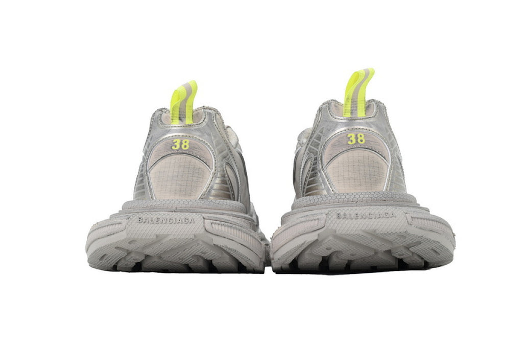 Balenciaga Runner Sneaker Silver Neon Yellow