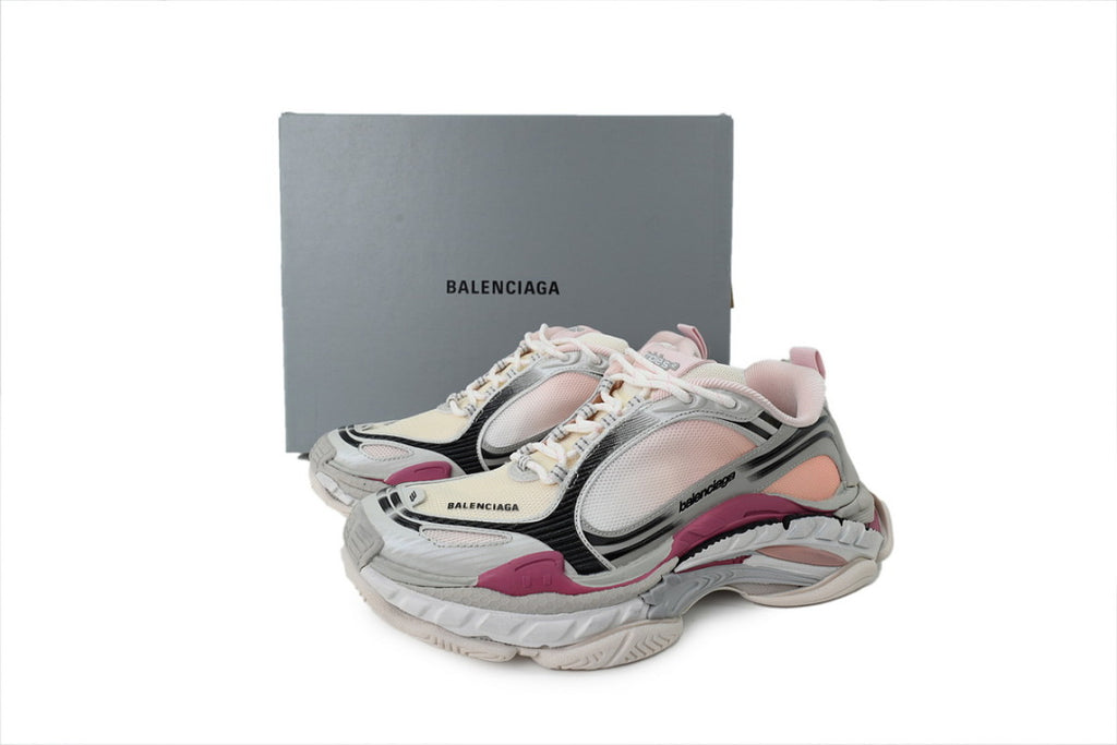 Balenciaga Wmns Triple S 2 Sneakers Gradient Purple Unisex Chunky Trainers