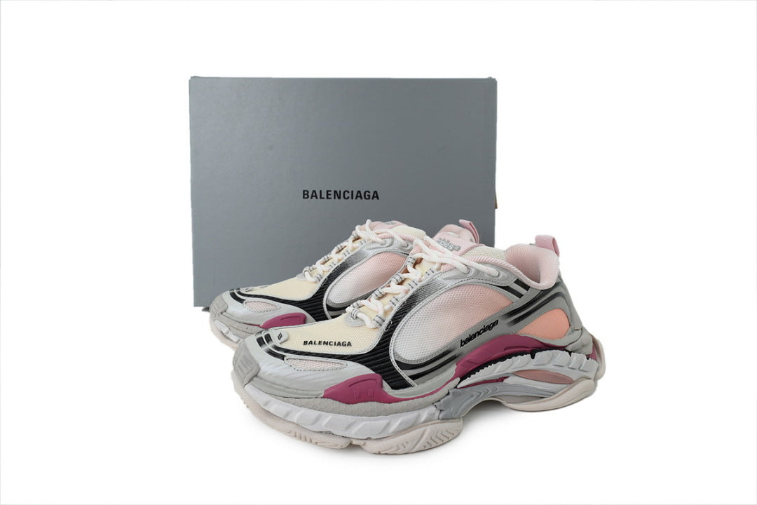 Balenciaga Wmns Triple S 2 Sneakers Gradient Purple Unisex Chunky Trainers