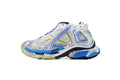 Balenciaga Runner Sneaker White Blue Yellow Mesh Chunky Running Shoes