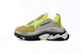 Balenciaga Triple S Sneaker Fluorescent Green Grey Tan Chunky Dad Shoes For Men Women