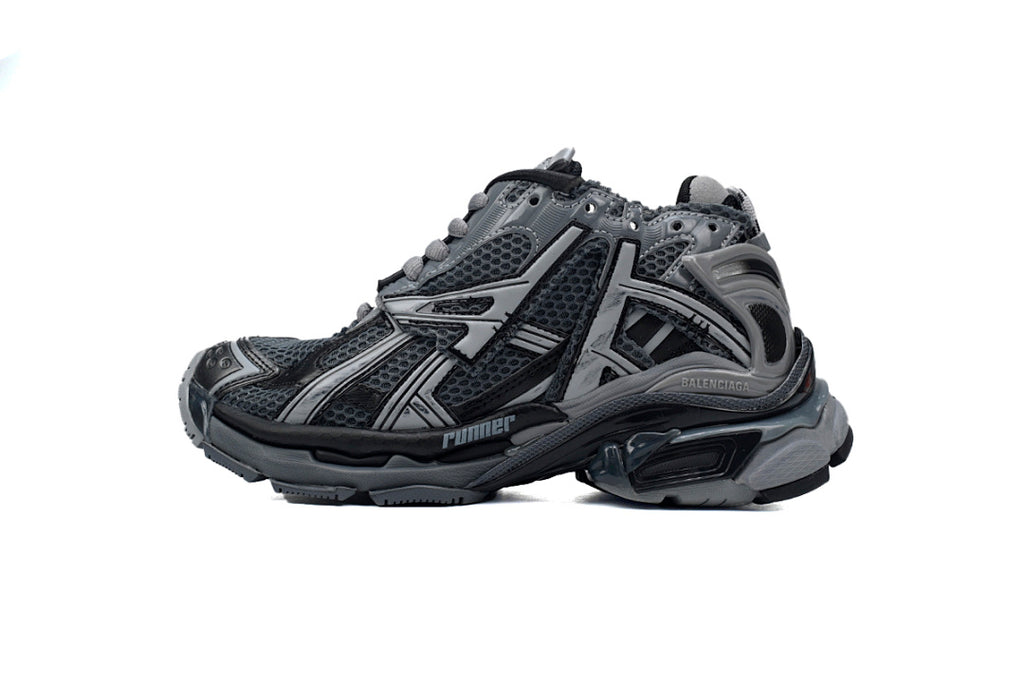 Balenciaga Runner Sneakers Grey Black