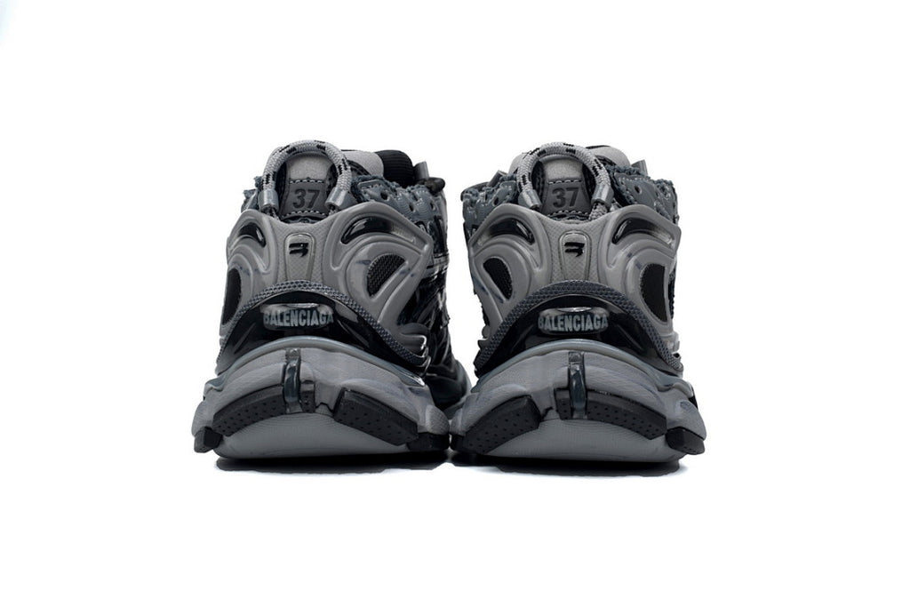 Balenciaga Runner Sneakers Grey Black