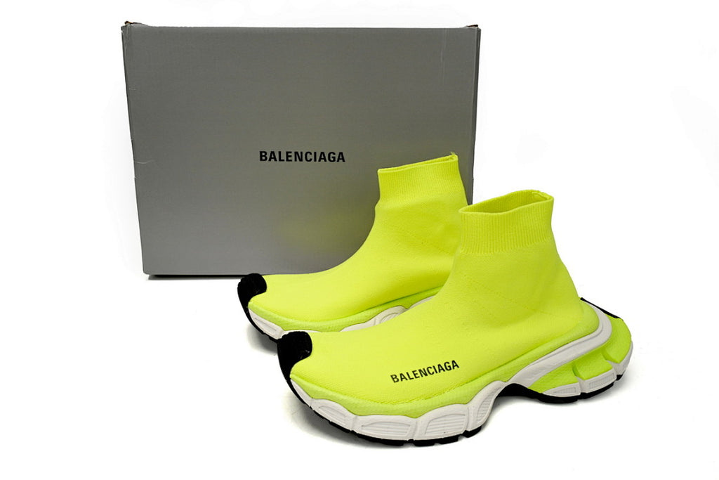 Balenciaga 3XL Sock Sneakers Fluorescent Yellow