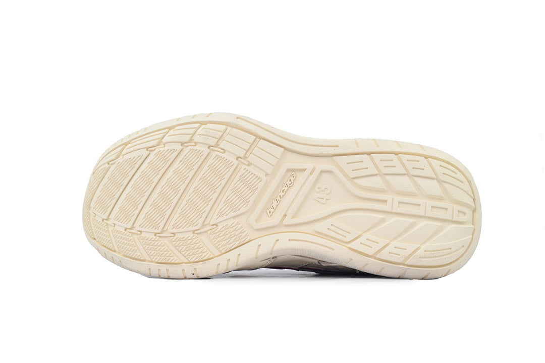 Balenciaga Hamptons Sneaker Off White Red Worn Effect Skate Shoes
