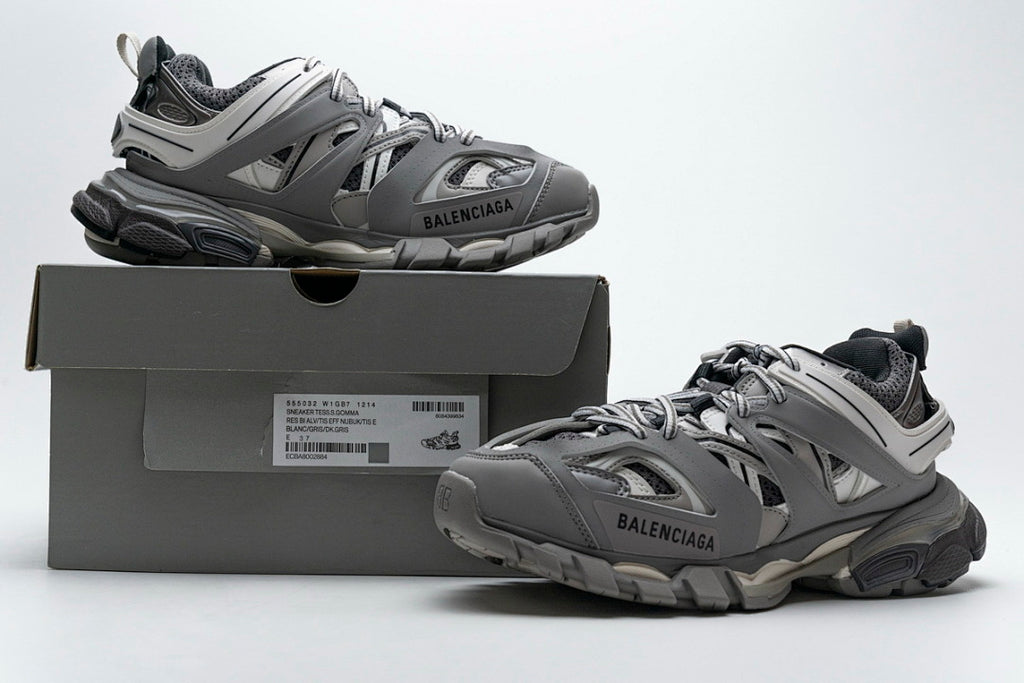 Balenciaga Track Sneakers Grey White