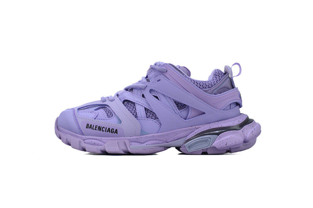 Balenciaga Track Lavender Cage Chunky Sneakers