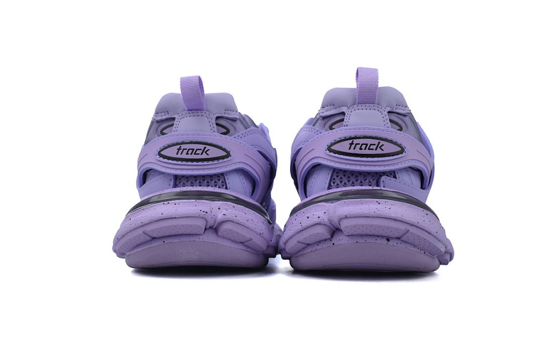 Balenciaga Track Lavender Cage Chunky Sneakers