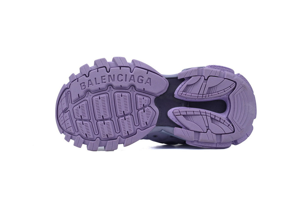 Balenciaga Track Lavender Cage Chunky Sneakers