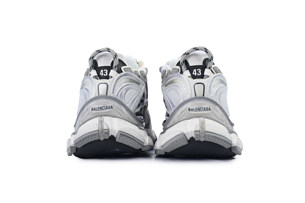 Balenciaga Runner Sneaker Grey White Black Mesh Chunky Running Shoes