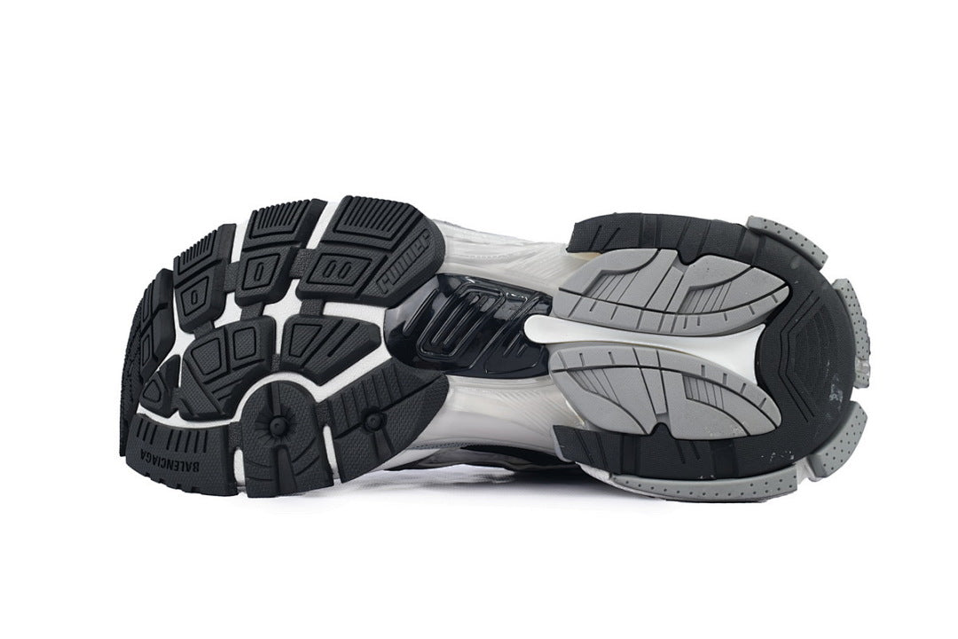 Balenciaga Runner Sneaker Grey White Black Mesh Chunky Running Shoes