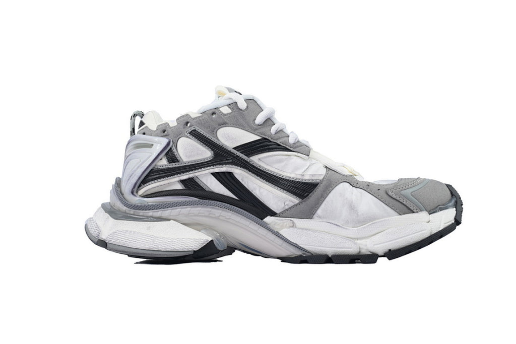Balenciaga Runner Sneaker Grey White Black Mesh Chunky Running Shoes