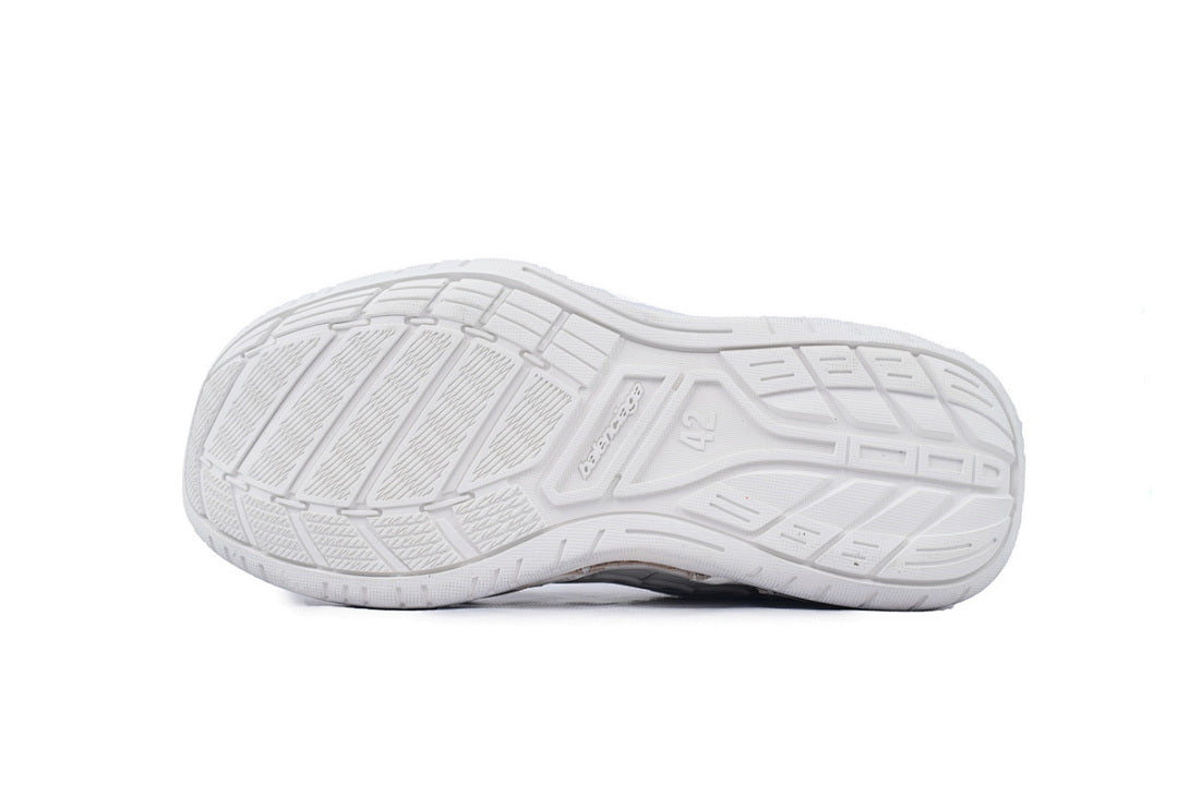 Balenciaga Hamptons Sneaker White Blue Worn Effect Skate Shoes