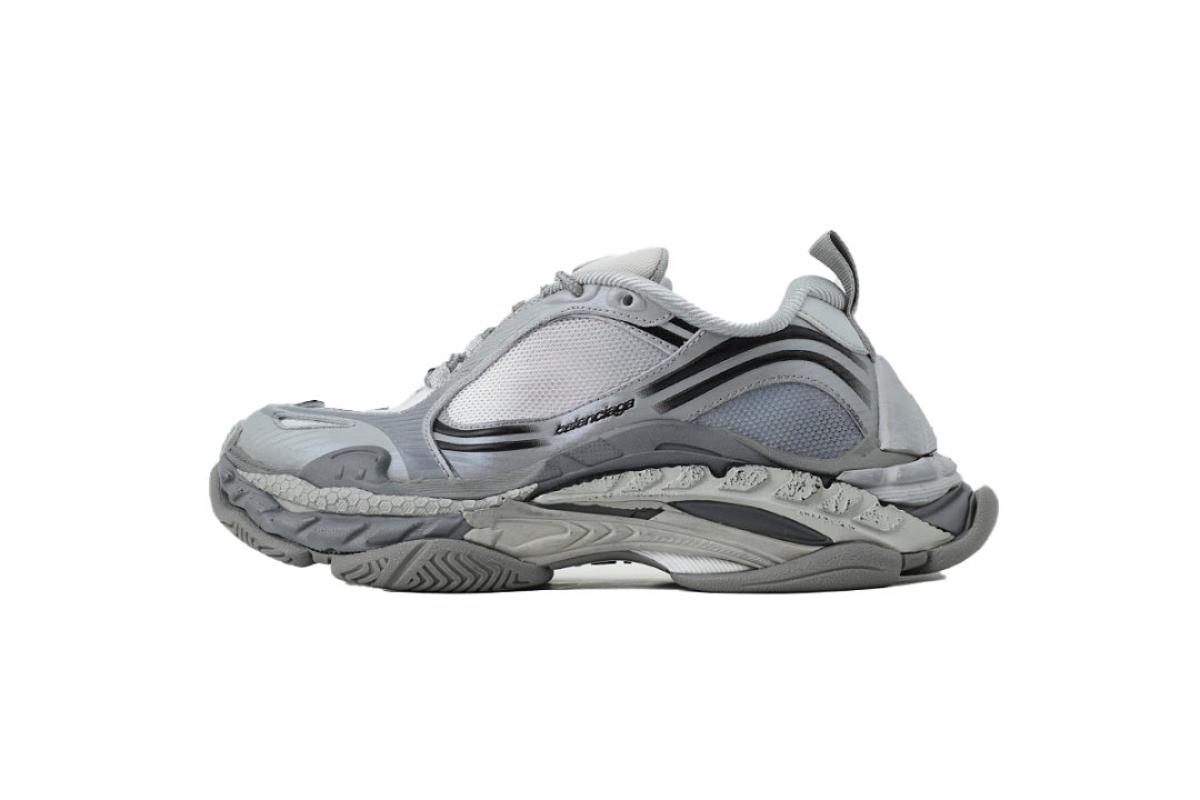 Balenciaga Triple S 2.0 Sneaker Gradient Grey Mesh Chunky Dad Shoes