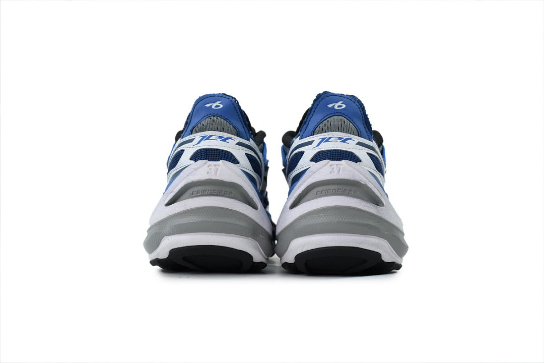 Balenciaga Jet Sneaker White Blue Black Mesh Chunky Running Shoes