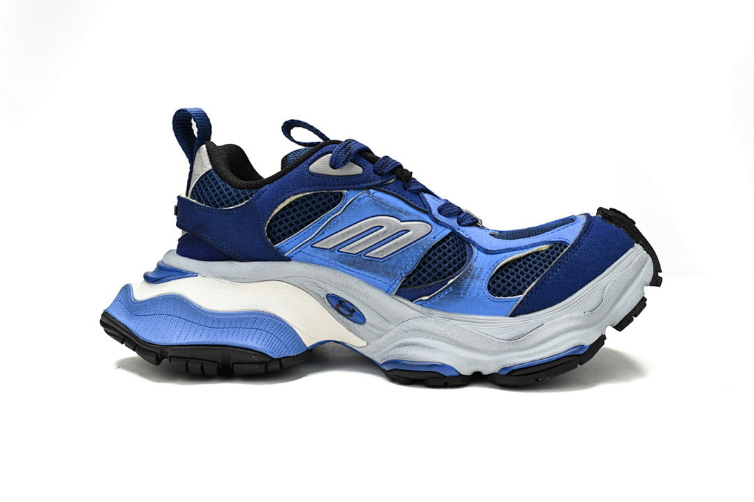 Balenciaga 10XL Blue White Chunky Sneakers