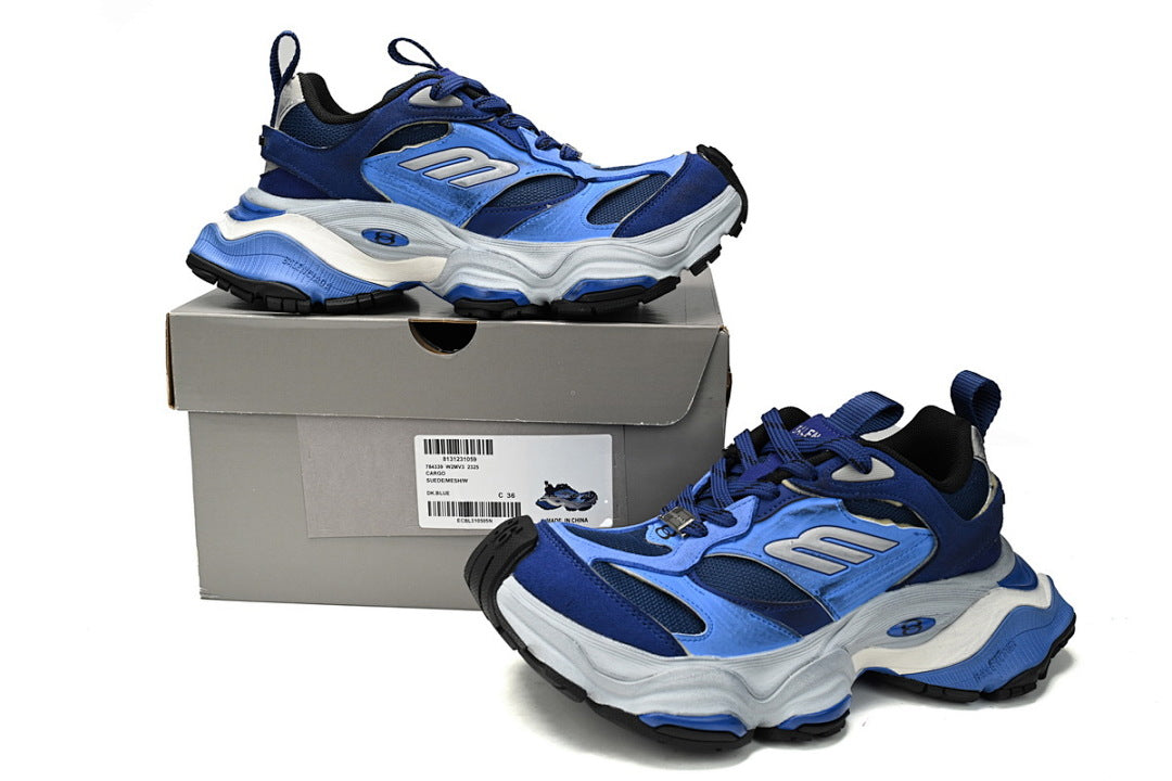 Balenciaga 10XL Blue White Chunky Sneakers