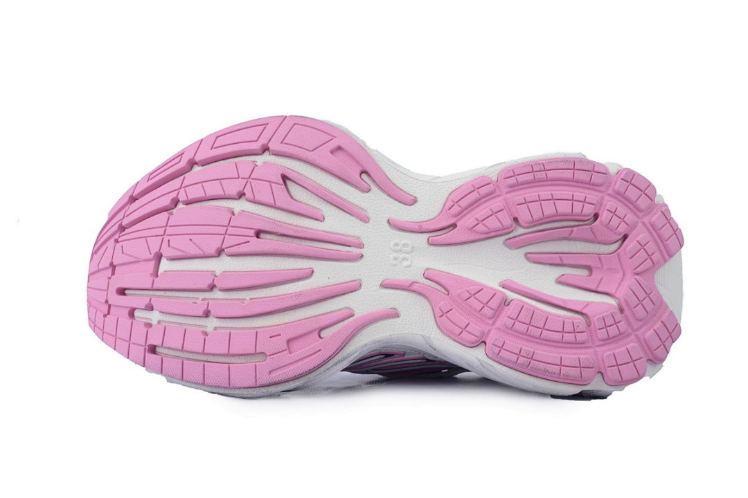 Balenciaga Monday Sneakers White Pink Chunky Running Shoes
