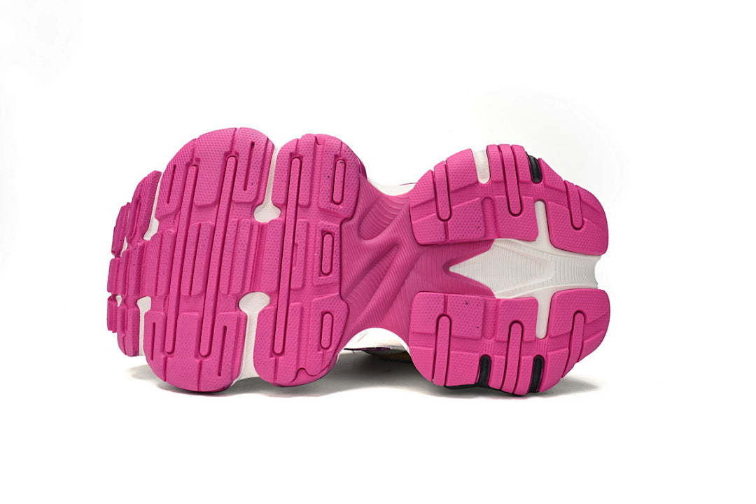 Balenciaga 10XL White Grey Fuchsia Pink Chunky Sneakers