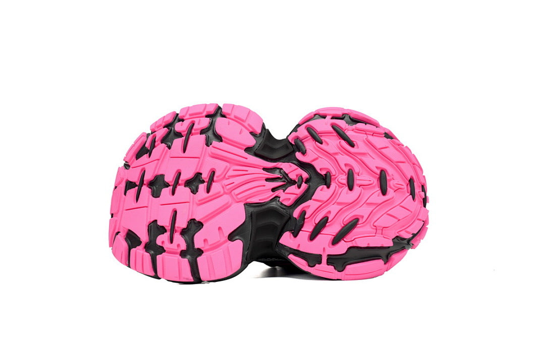 Balenciaga 10XL Black Grey Hot Pink Chunky Sneakers