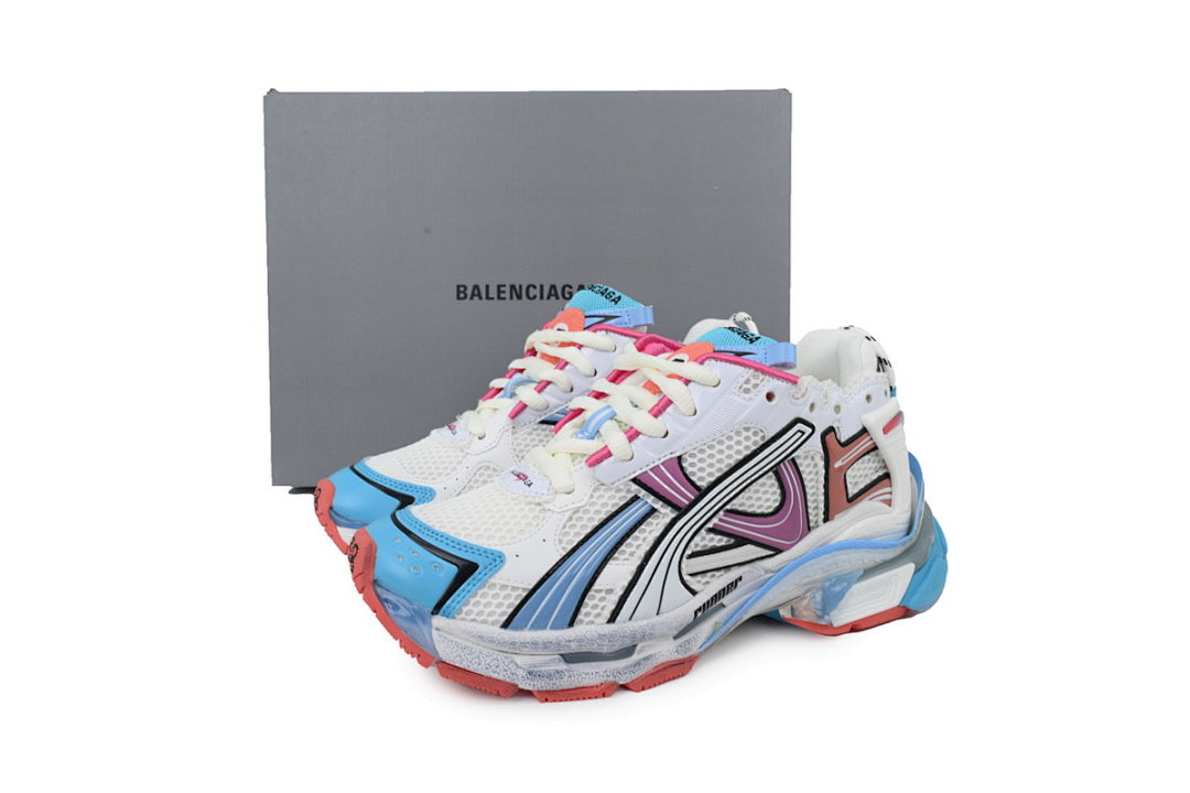 Balenciaga Wmns Runner Sneaker Grey Multi-Color
