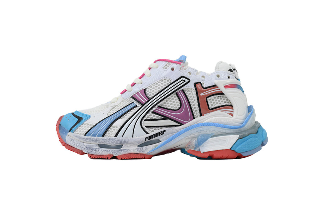 Balenciaga Wmns Runner Sneaker Grey Multi-Color