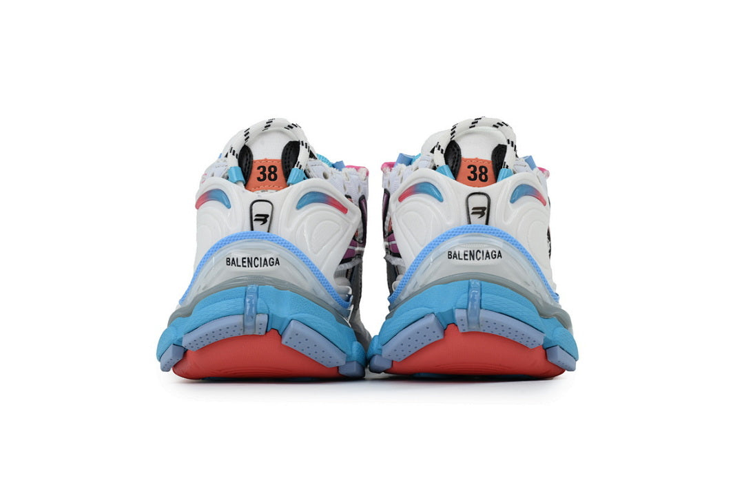 Balenciaga Wmns Runner Sneaker Grey Multi-Color
