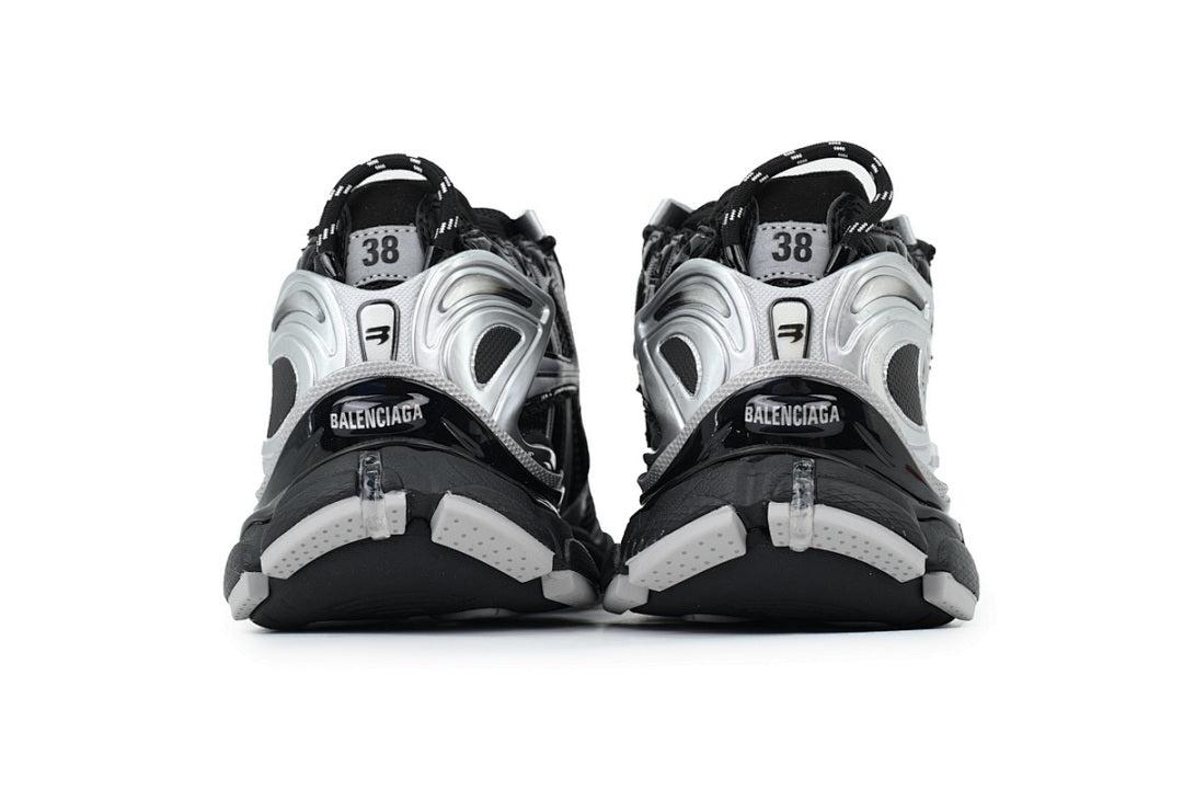 Balenciaga Runner Sneaker 'Black Silver'