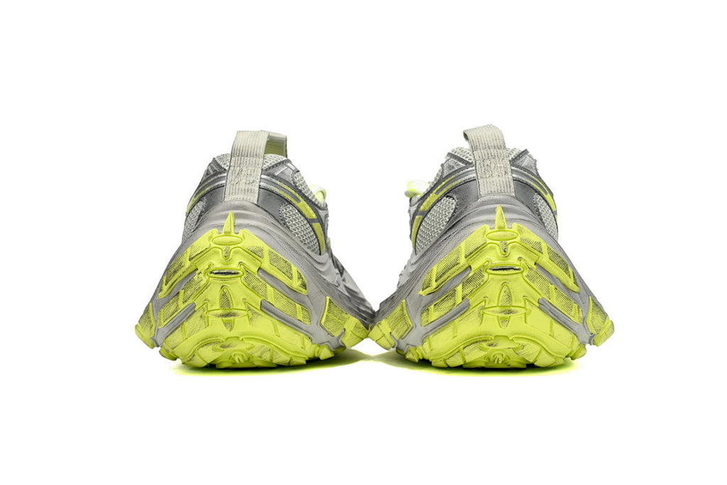 Balenciaga 10XL Grey Lime Chunky Sneakers