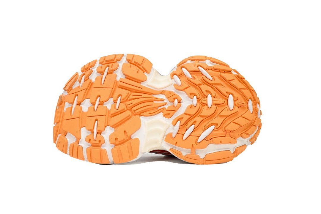 Balenciaga 10XL White Red Orange Chunky Sneakers