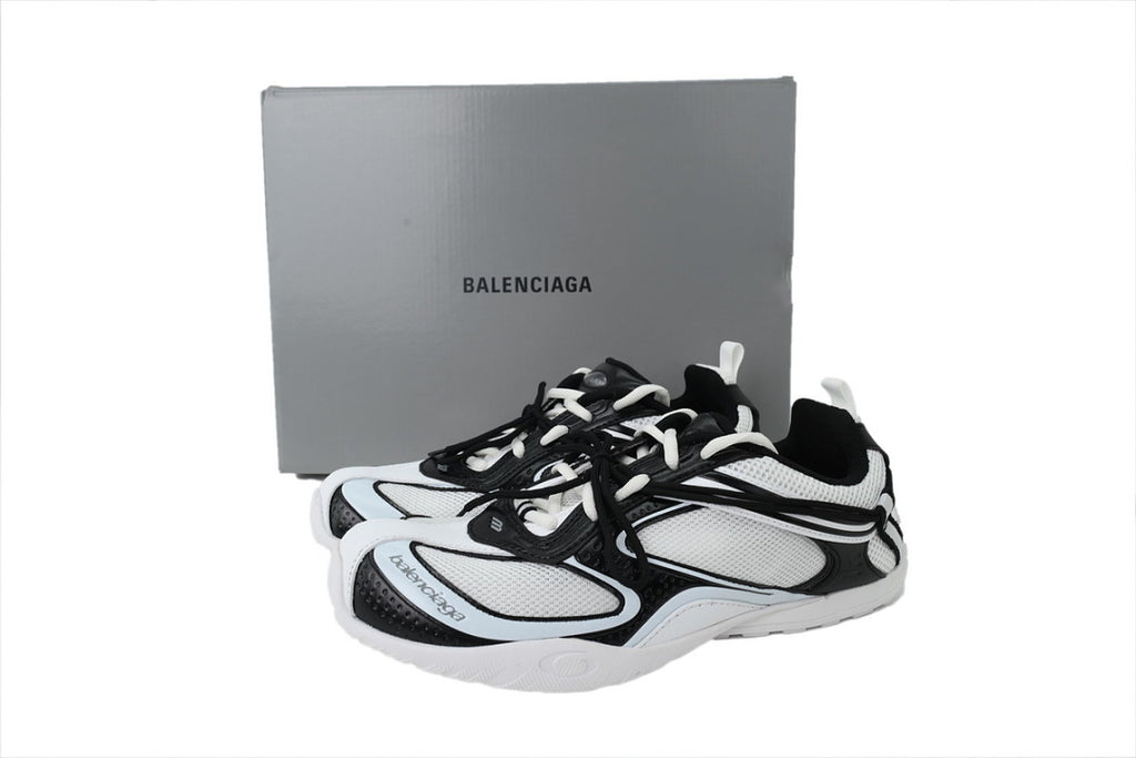 Balenciaga Radar Low Top Techwear Sneakers Black White