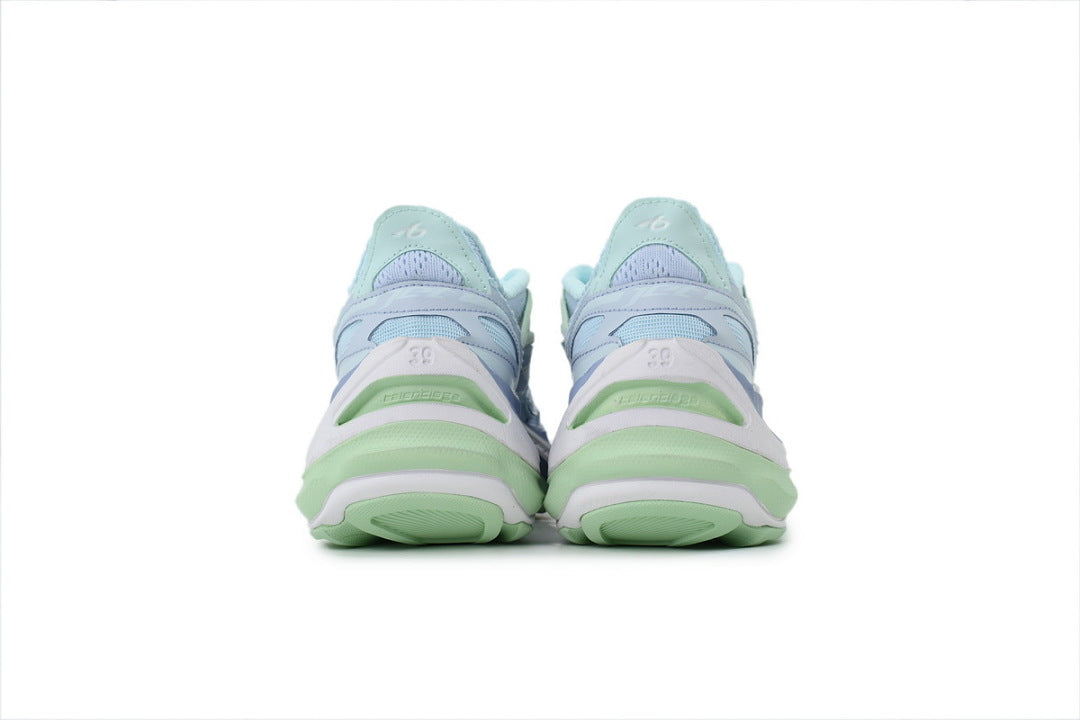 Balenciaga Jet Sneaker Blue Green Mesh Chunky Running Shoes