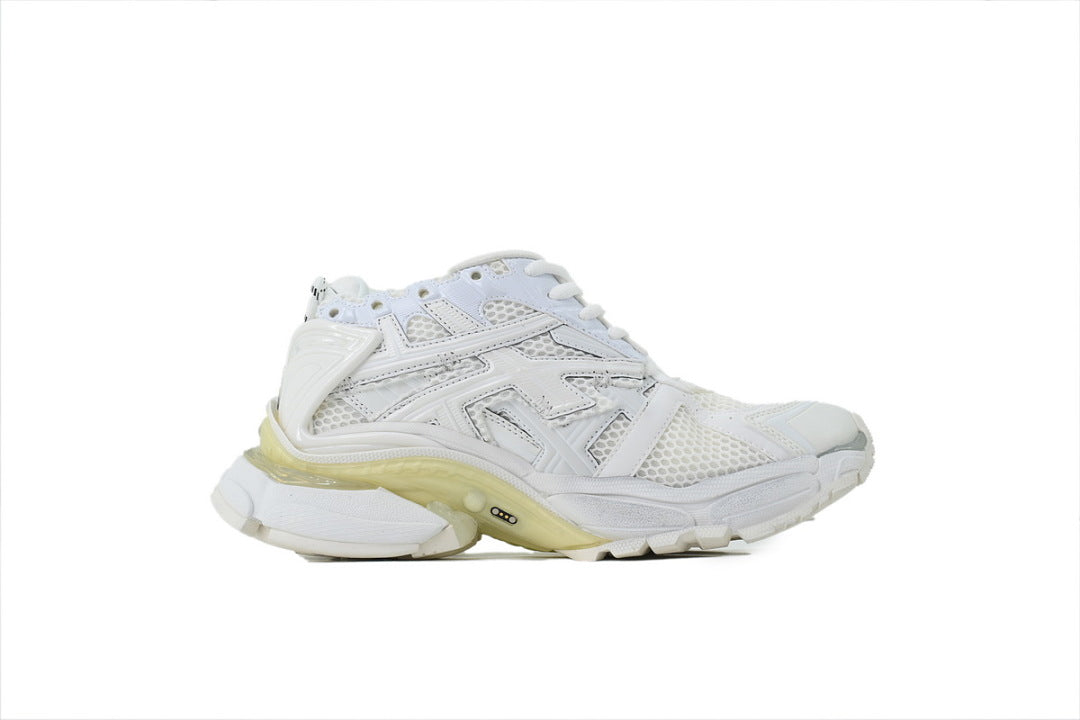 Balenciaga Runner Sneaker White Mesh Chunky Running Shoes