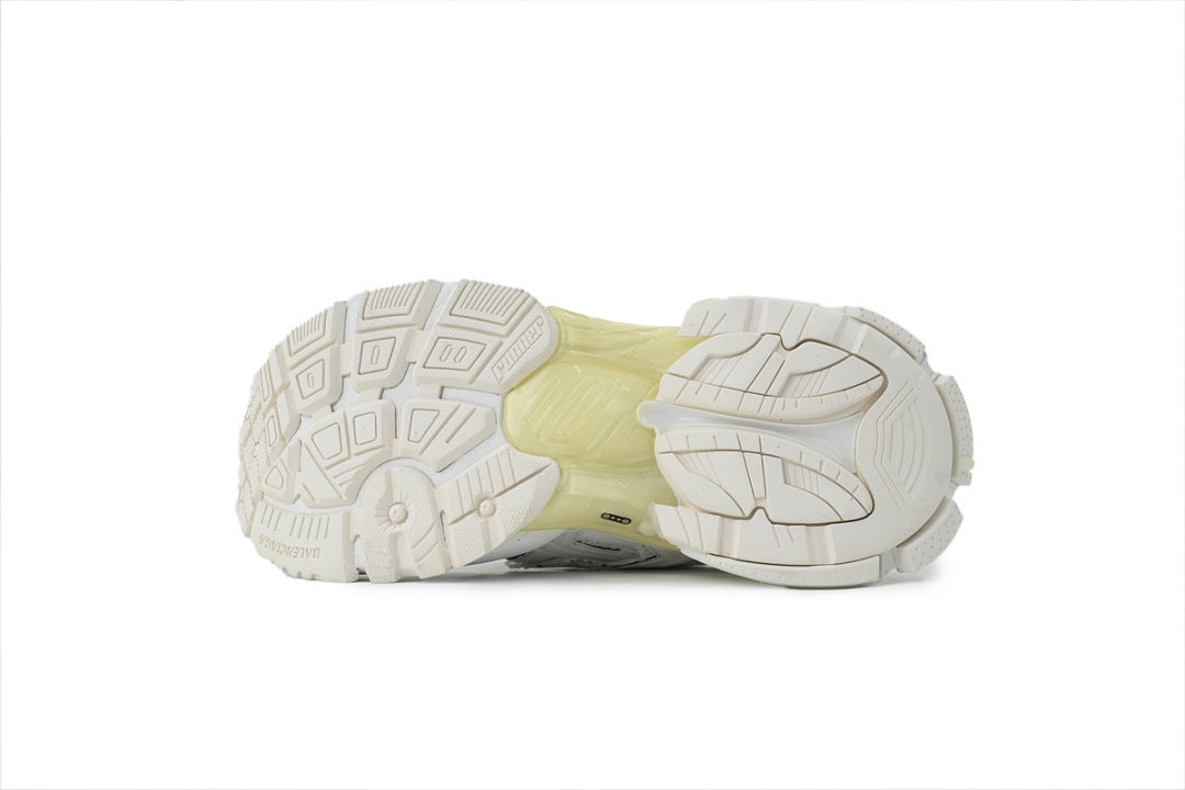 Balenciaga Runner Sneaker White Mesh Chunky Running Shoes
