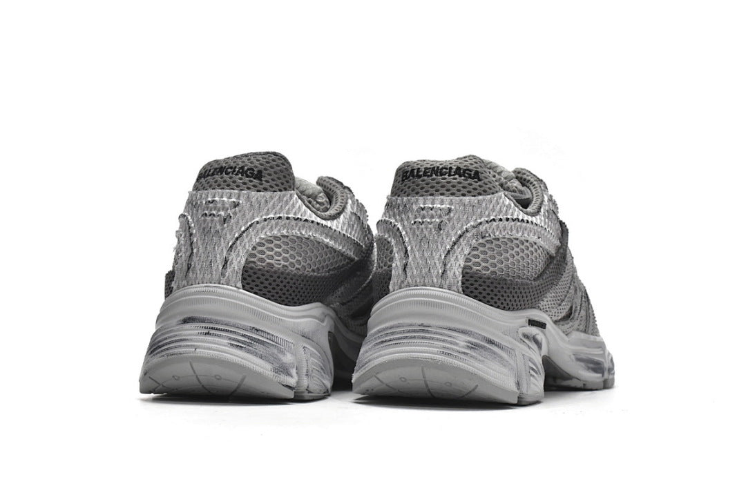 Balenciaga Phantom Sneaker Grey Mesh Distressed Chunky Running Shoes For Men Women