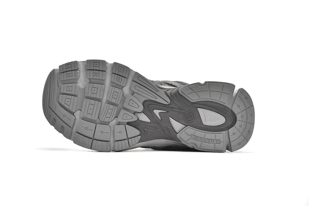Balenciaga Phantom Sneaker Grey Mesh Distressed Chunky Running Shoes For Men Women