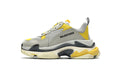 Balenciaga Triple S Sneaker Grey Yellow Chunky Dad Shoes For Men Women