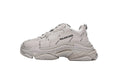 Balenciaga Triple S Sneaker Beige All Over Logo Chunky Dad Shoes For Men Women