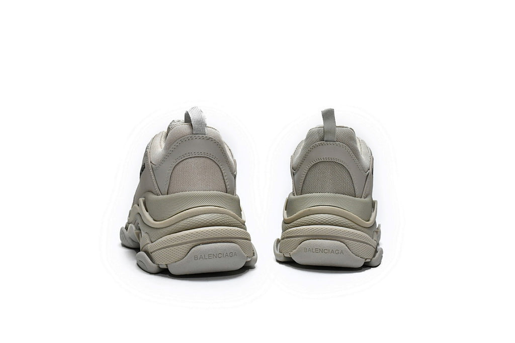 Balenciaga Triple S Sneaker Cream Beige Chunky Dad Shoes For Men Women