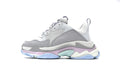 Balenciaga Triple S Sneaker Grey White Pastel Pink Blue Chunky Dad Shoes For Men Women