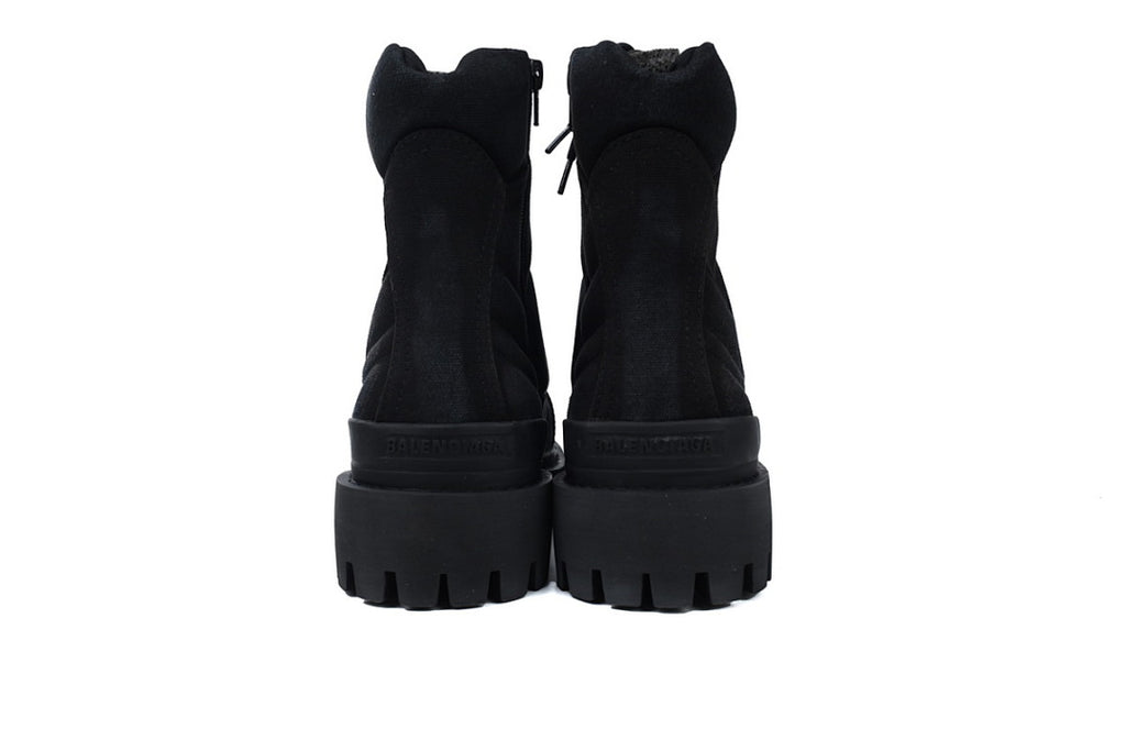 Balenciaga Combat Strike Boots Black