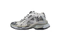 Balenciaga Runner Sneaker White Grey Taupe Mesh Chunky Running Shoes