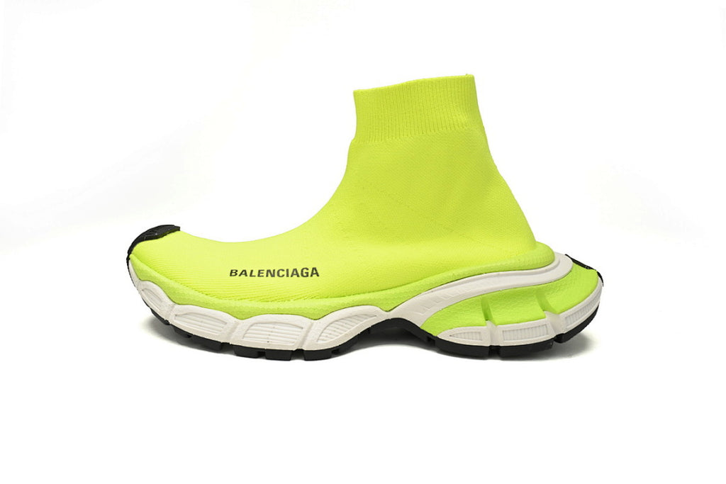 Balenciaga 3XL Sock Sneakers Fluorescent Yellow