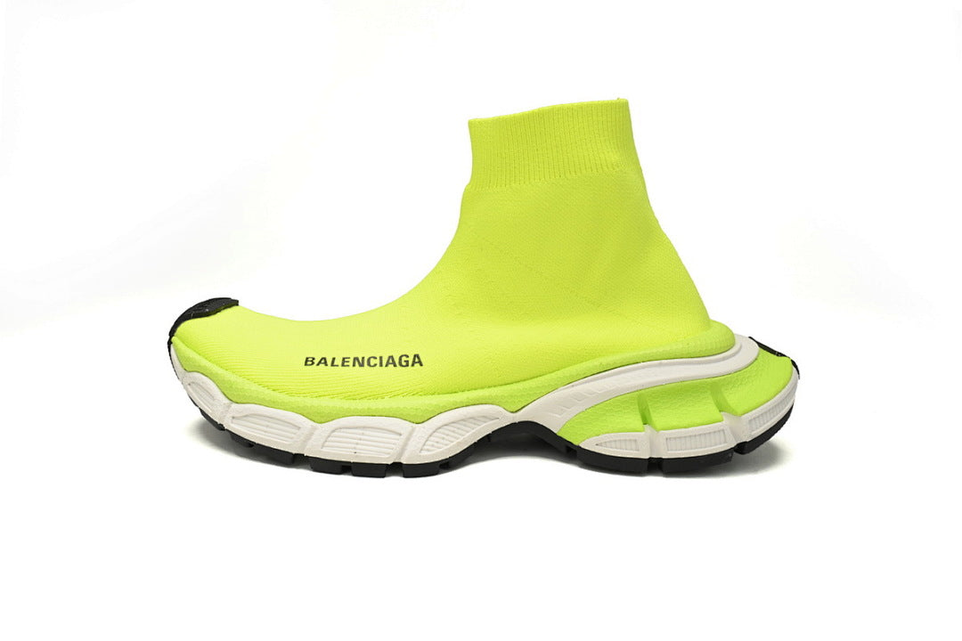 Balenciaga 3XL Sock Sneakers Fluorescent Yellow